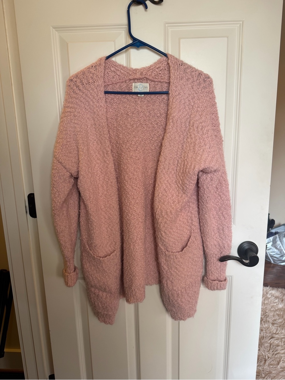 Jun and Ivy Blush Pink Women’s Cardigan